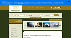 Desktop Screenshot of caselagomaggiore.com